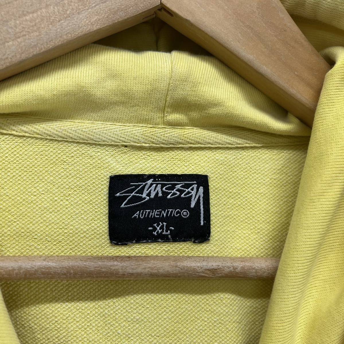 STUSSY ステューシー プルオーバー パーカー スウェット フーディー ロゴ プリント XL 10112880_画像8