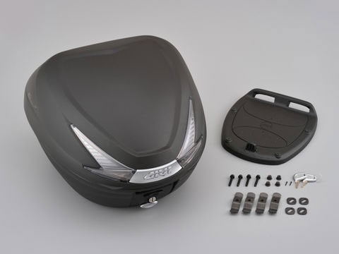 デイトナ GIVI モノロックケース [ストップランプ無し] B330NT トップケース リアケース 33L 未塗装ブラック TECHスモークレンズ 99899_画像2