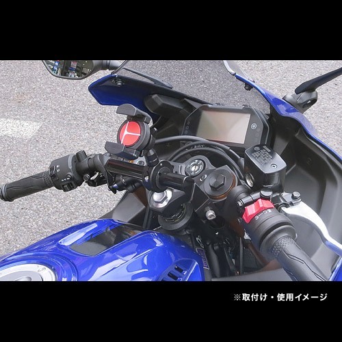 キジマ KIJIMA YZF-R25（B6P1） 19Y-用 ハンドルマウントステー 204-0655_画像3