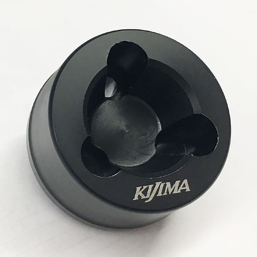 キジマ KIJIMA YZF-R25用ボディースライダー用 補修ジュラコン ブラック 1個売り 405-3101-01_画像1