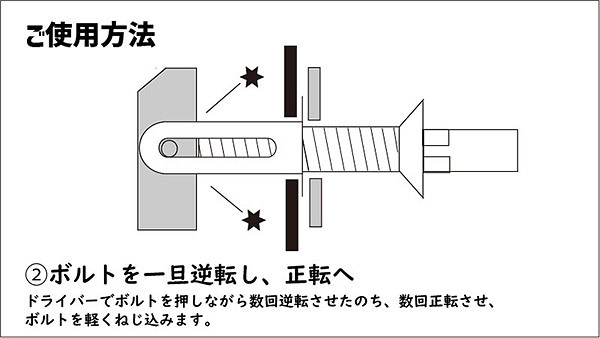 キジマ KIJIMA ワンタッチレール用 ボルト＆ターンナットセット ステンレス 303-0044_画像5