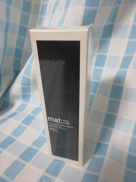 マサキマツシマ マットヴェリーメール EDT SP 40ml MASAKI MATSUSHIMA MAT VERY MALE フランス製_画像1