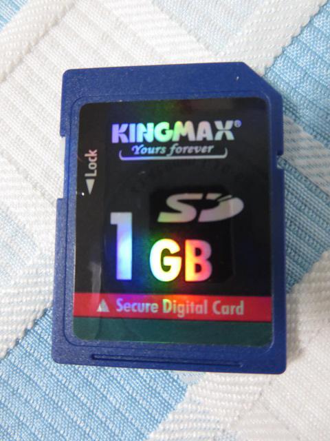 Карта памяти Kingmax SD 1 ГБ