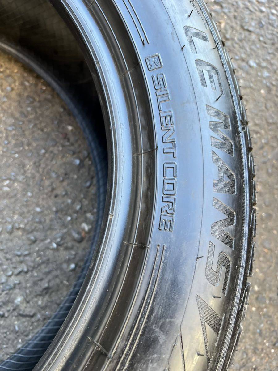 225/55R17 101W ダンロップ ル・マン V(ファイブ) DUNLOP LE MANS V LEMANS V アルファード フォレスター フーガ　9.9分山　４本_画像9