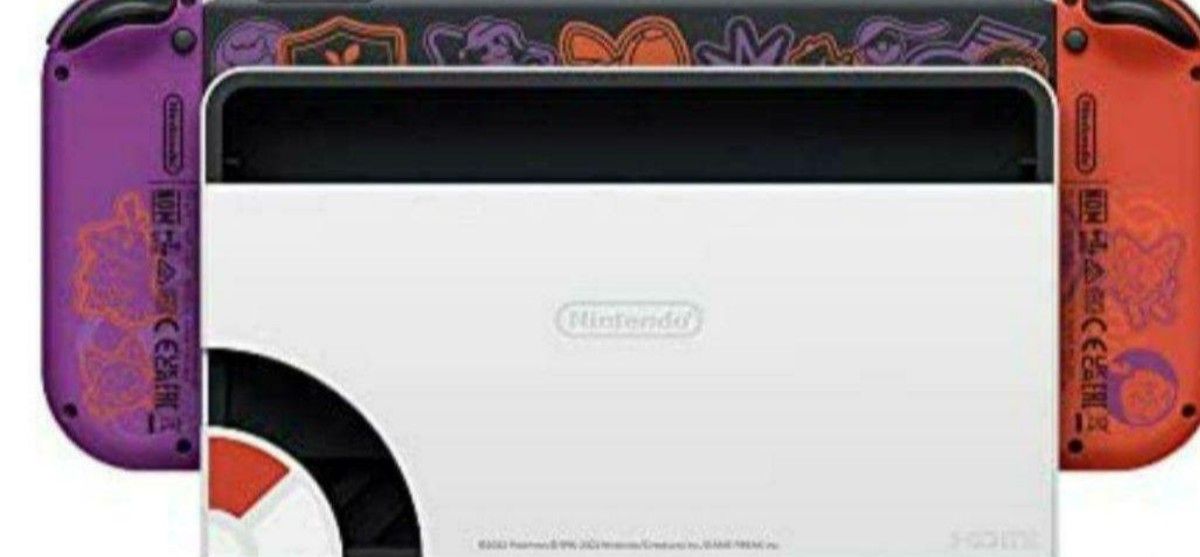 Nintendo Switch 有機EL スカーレット・バイオレットエディション Joy-Con ジョイコン