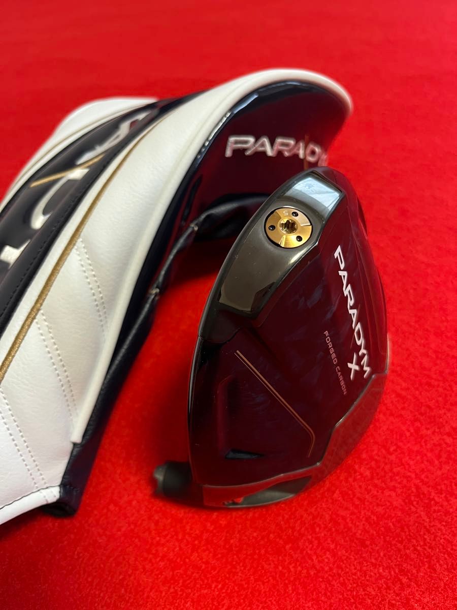 【美品】Callaway キャロウェイ PARADYM X パラダイム X ドライバー ヘッド ヘッドカバー付