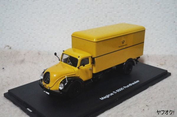『1年保証』 Magirus シュコー S6500 シュコー - ミニカー 1/43 nauber Round シュコー