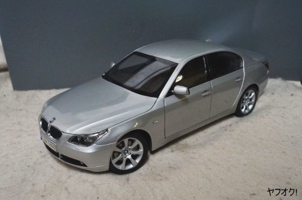 BMW 5シリーズ 1/18 ミニカー E60 シルバー