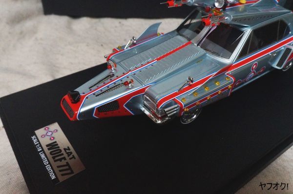 ウルトラマンタロウ ZAT WOLF777 1/18 ミニカー_画像2