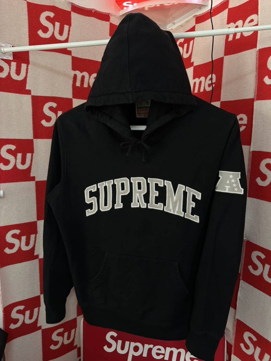 ☆希少☆超激レア☆Supreme/NFL/Raiders/47 Hooded Sweatshirt Black サイズ_画像3