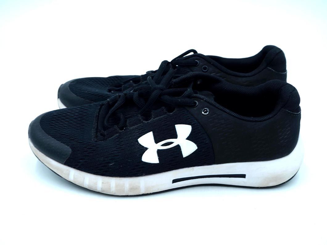 UNDER ARMOUR アンダーアーマー 3021969-002 ランニングシューズ スニーカー size24.5/黒 ■■ ☆ eac3 レディース_画像2