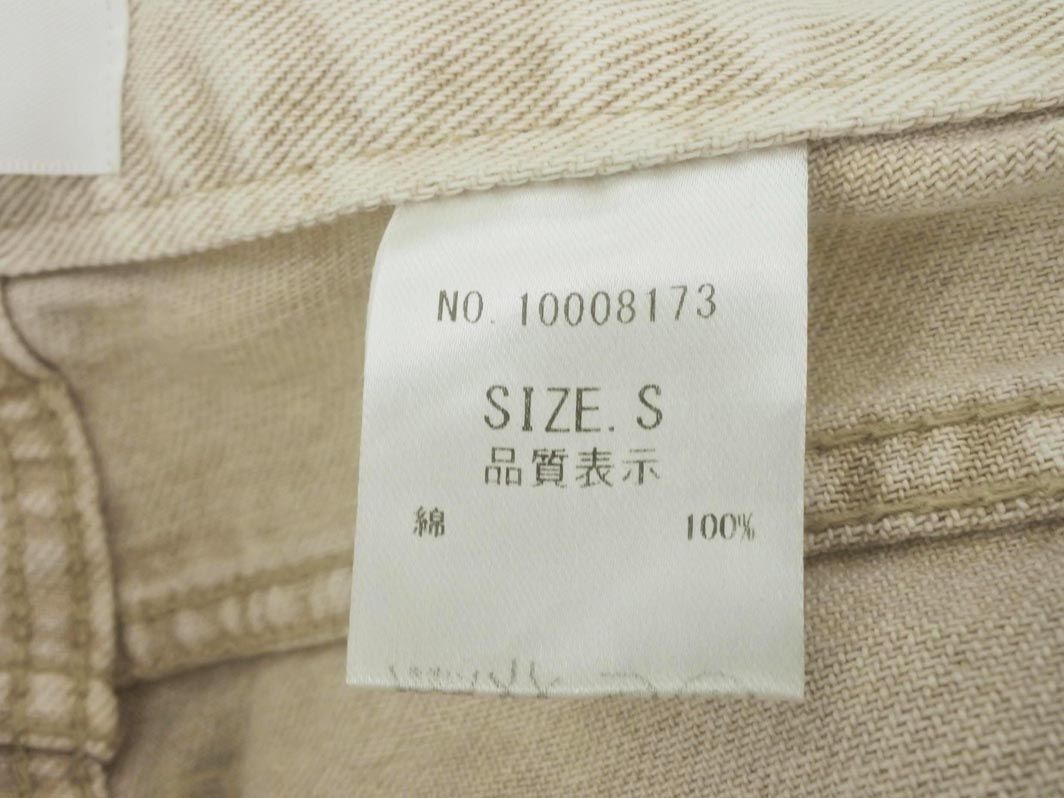 SELECT MOCA セレクトモカ ストレート デニムパンツ sizeS/ベージュ ■■ ☆ eab8 レディース_画像5