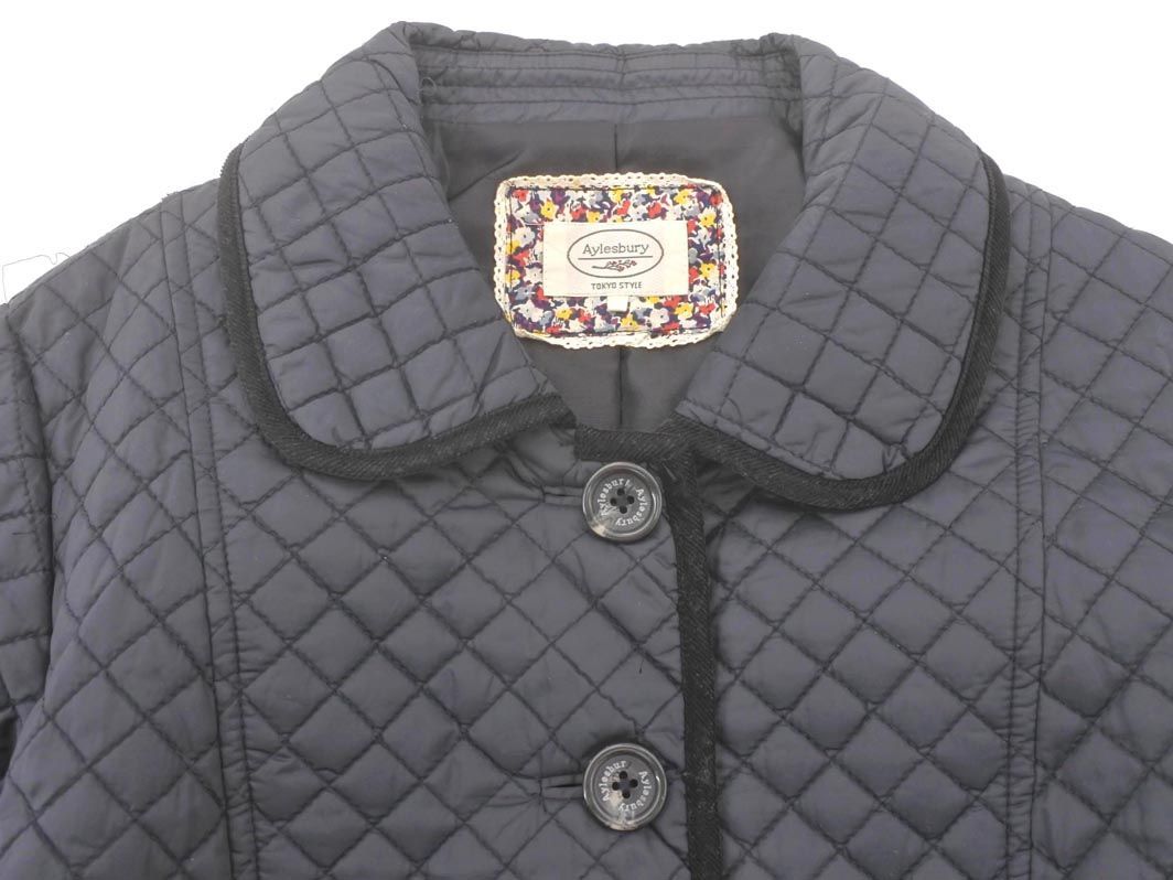 Aylesbury Aylesbury quilting jacket size11/ dark blue *# * eab8 lady's 