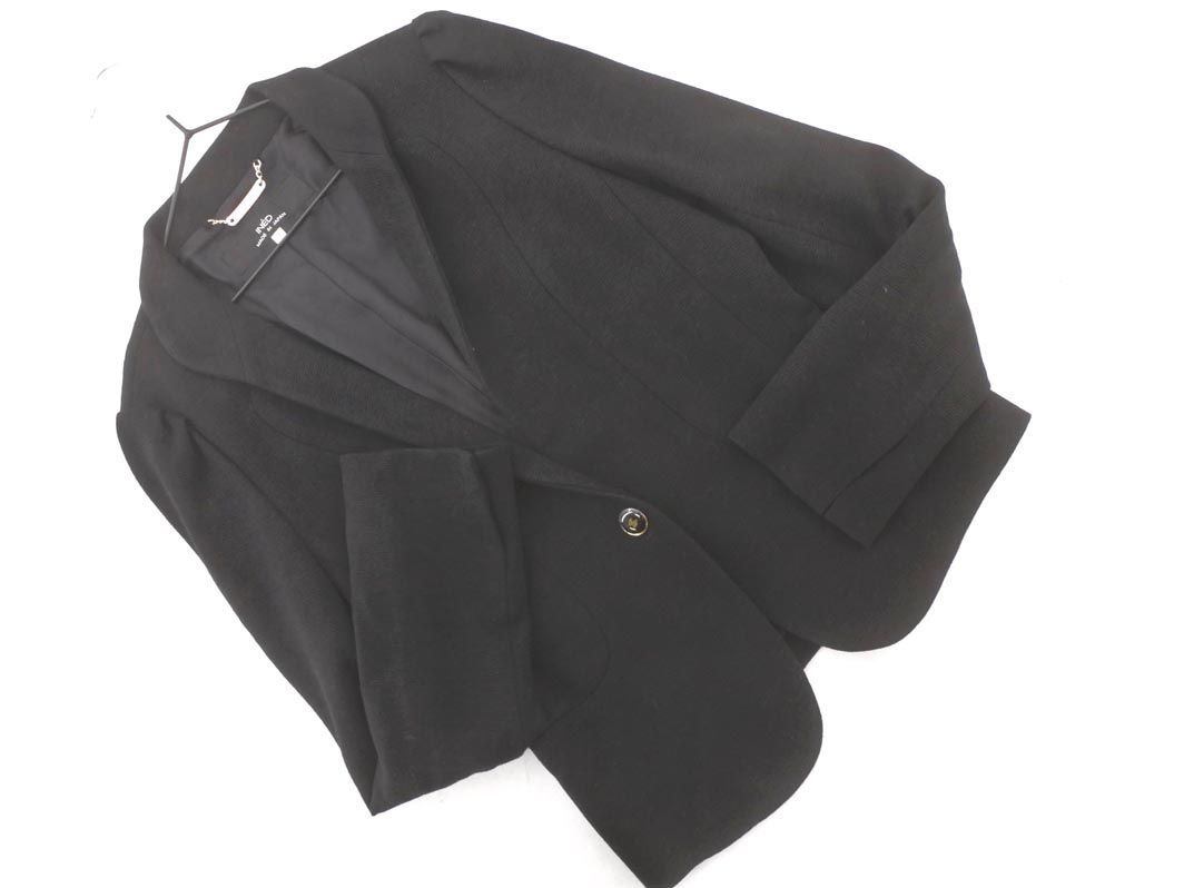 INED Ined tailored jacket size9/ чёрный *# * eab9 женский 