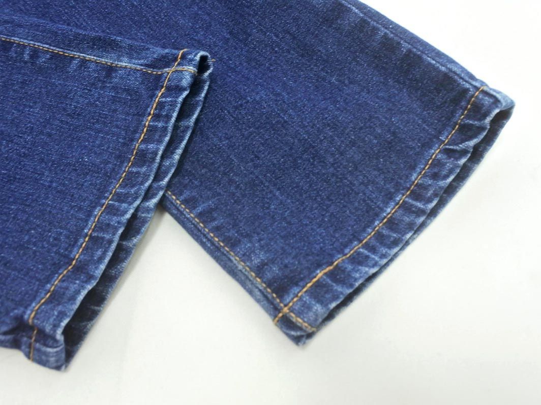 EDWIN Edwin USED processing skinny denim pants 170cm blue ## * eac3 child clothes 