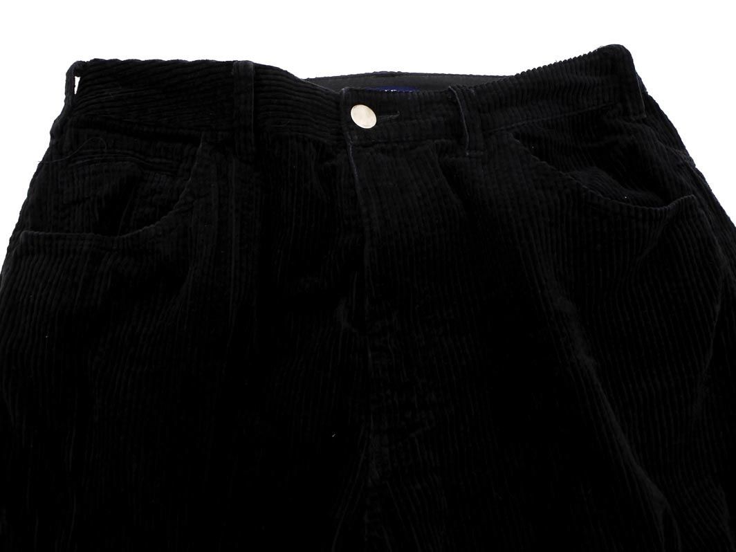 URBAN RESEARCH アーバンリサーチ コーデュロイ ワイド パンツ size40/黒 ◇■ ☆ eac3 レディース_画像2