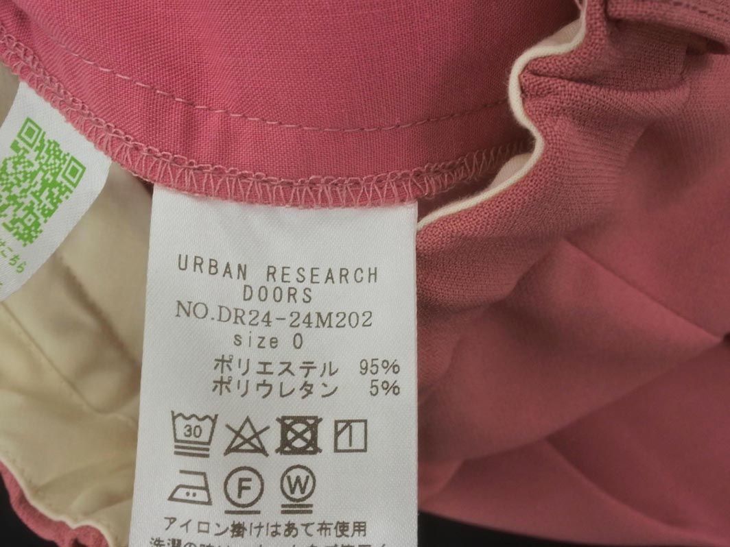 URBAN RESEARCH DOORS アーバンリサーチドアーズ トラウザー パンツ size0/ピンク ■■ ☆ eac4 レディースの画像5