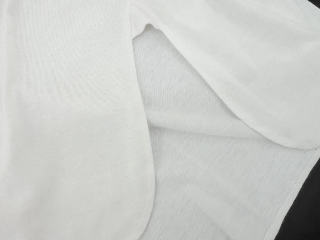 CLASSICAL ELF クラシカルエルフ 大きいサイズ 長袖 Tシャツ sizeLL-3L/白 ◇■ ☆ eac5 レディース_画像4