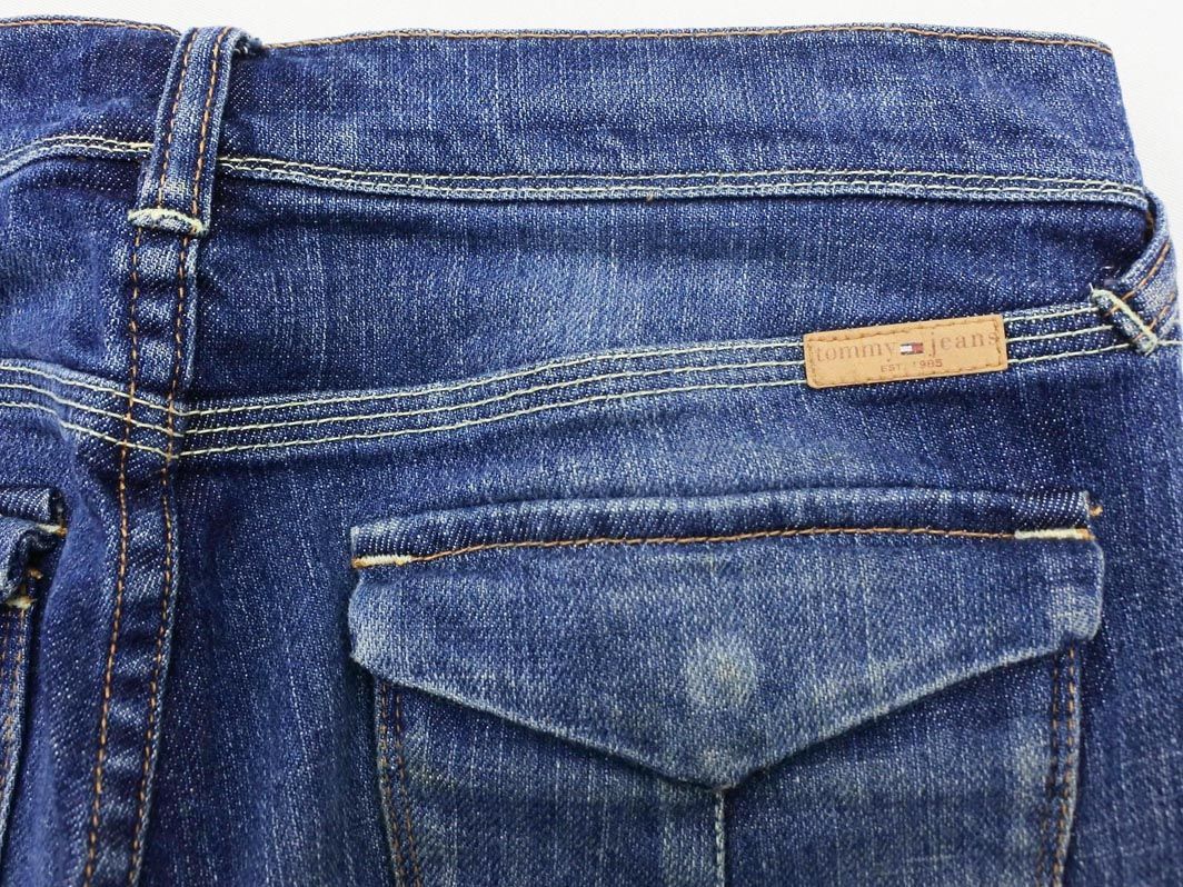 tommy jeans トミージーンズ デニムパンツ size5/インディゴ ■■ ☆ eac5 レディース_画像6
