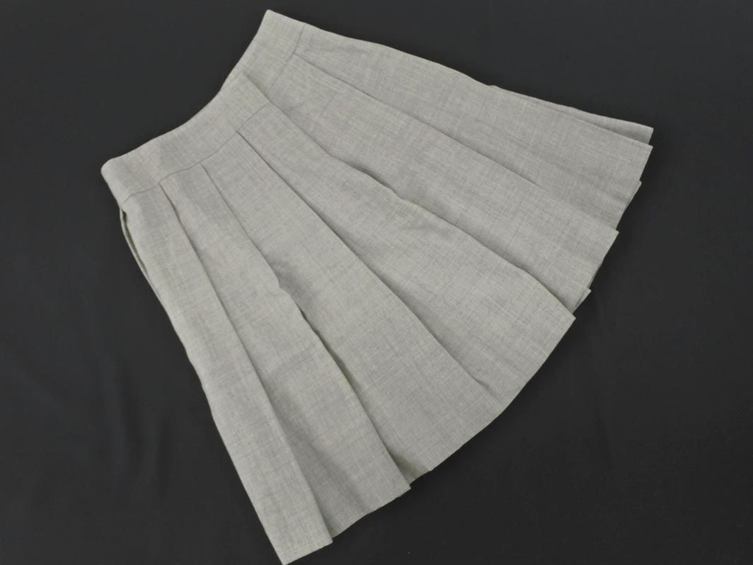 SHIPS Ships wool 100% A line trapezoid skirt sizeS/ gray *# * eac5 lady's 