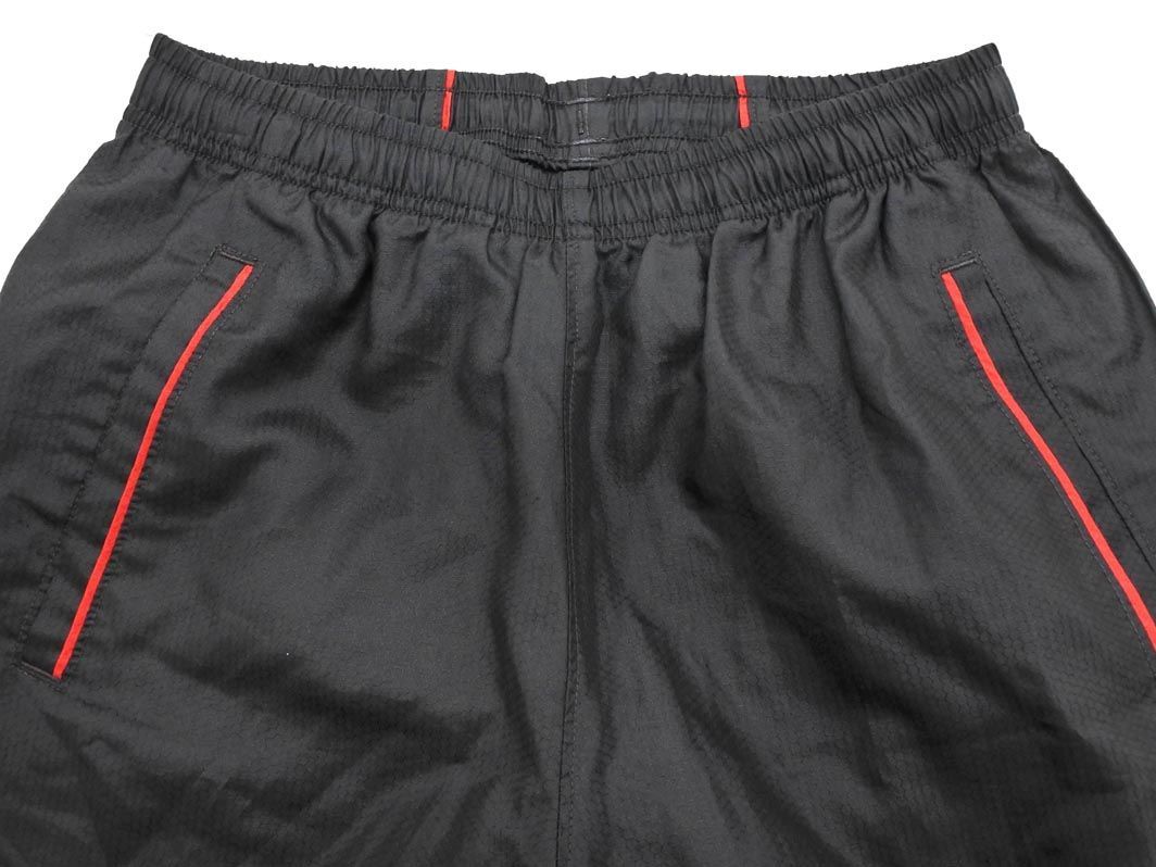 UNDER ARMOUR アンダーアーマー ロゴ 裾ジップ ウインド パンツ sizeSM/黒 ◇■ ☆ ead1 メンズ_画像3