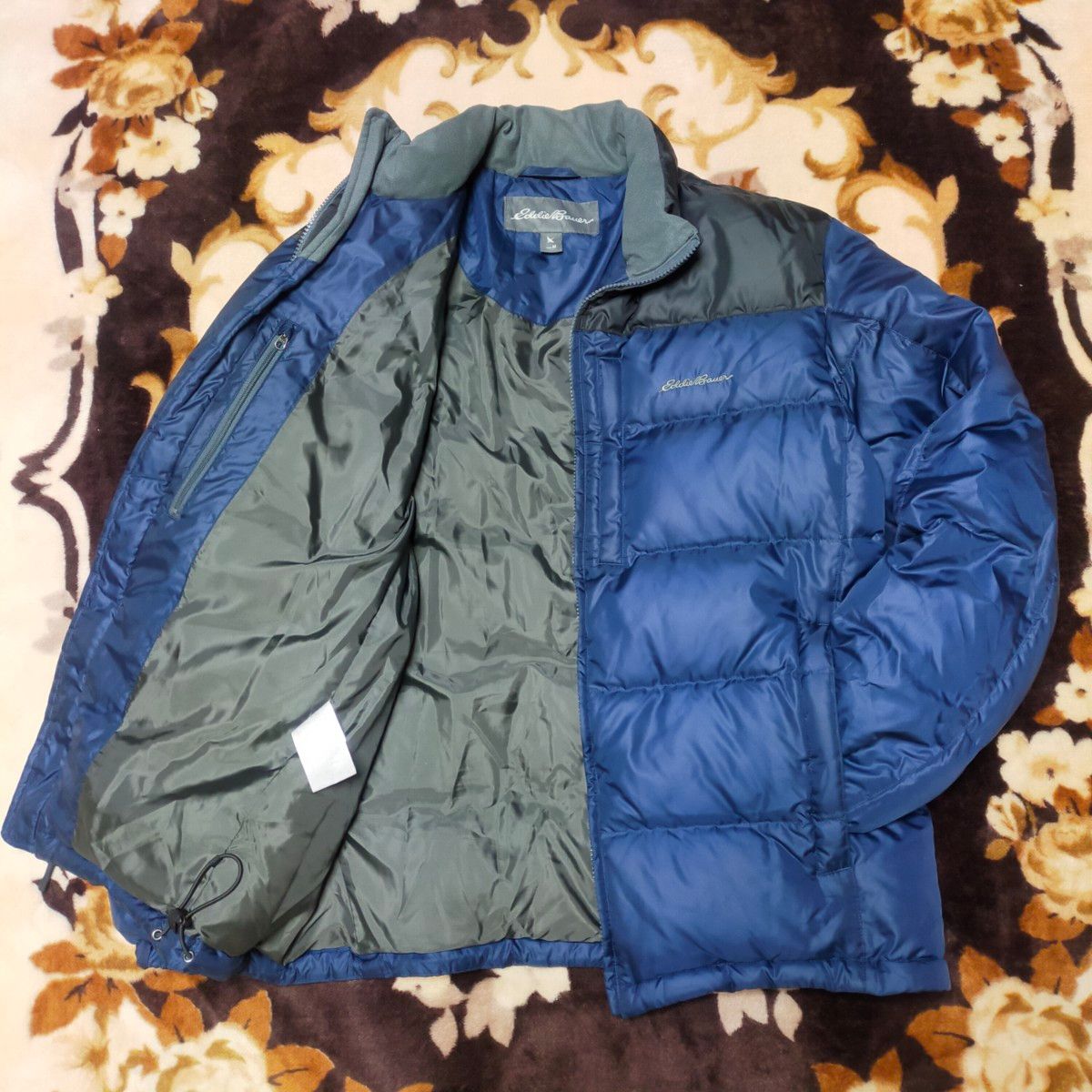 良品】Eddie Bauer エディーバウアー GOOSE DOWNジャケット 肉厚 良品】Eddie Bauer エディーバウアー GOOSE DOWNジャケット 肉厚