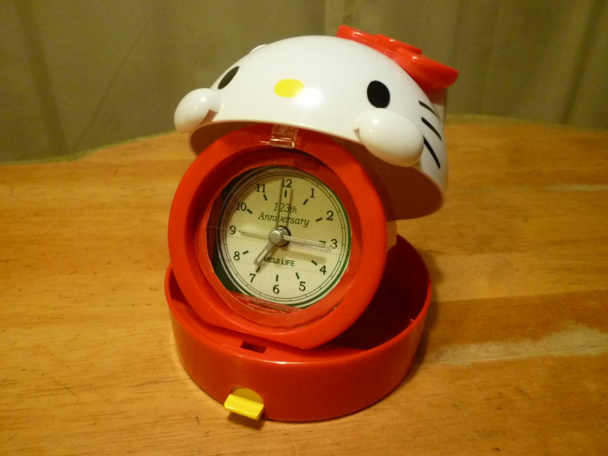  Sanrio Kitty Chan. stone chip puts out clock?