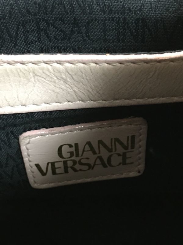 GIANNI VERSACE ジャンニヴェルサーチ オーストリッチ型押 レザー リュックサック パックパック_画像5