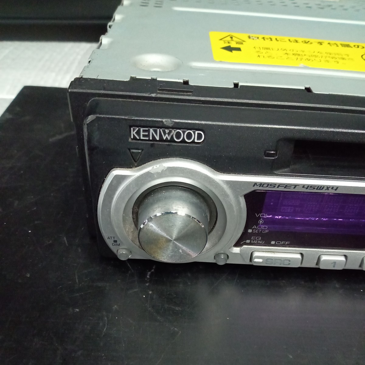 KENWOOD Kenwood E303MD dynamic BOOST operation not yet verification Junk 