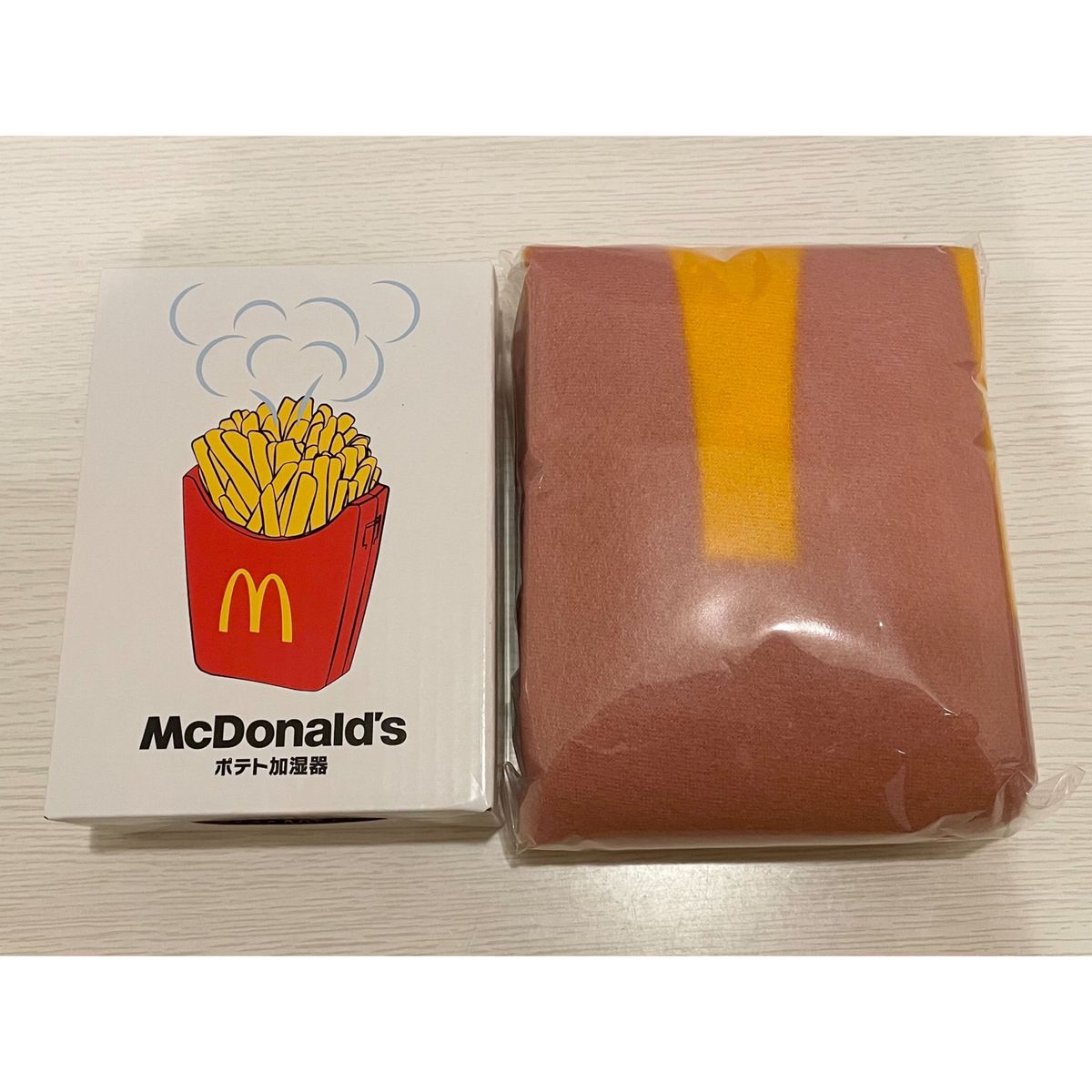 マクドナルド マック 福袋 BRUNO ポテト加湿器 ブランケット グッズ