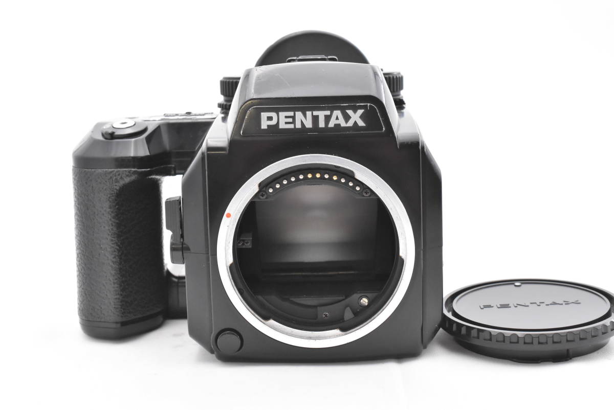 ペンタックス PENTAX 645N ボディ 中判カメラ 120 フィルムバック付 (t6037)