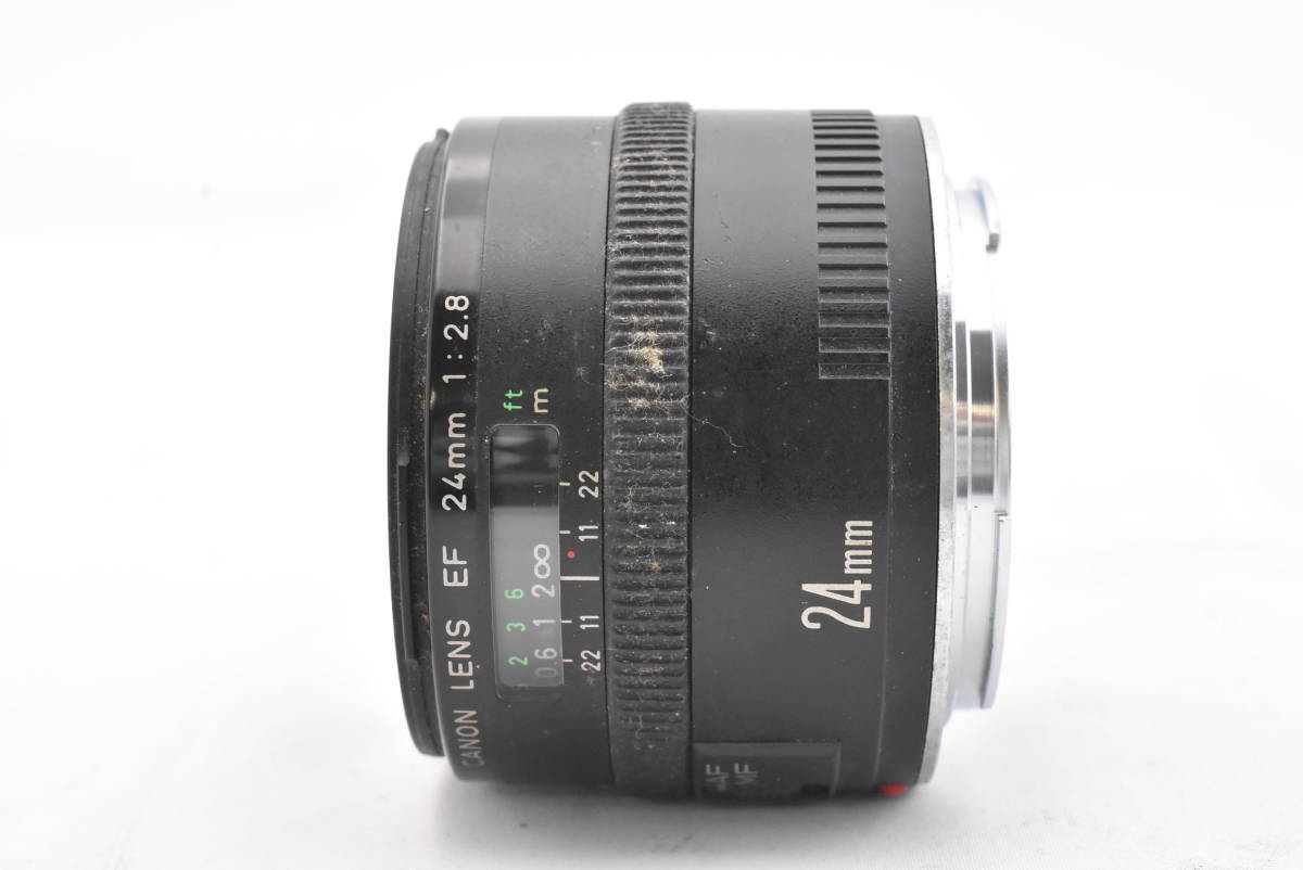 キヤノン Canon EF 24mm F2.8 レンズ (t4436)の画像4