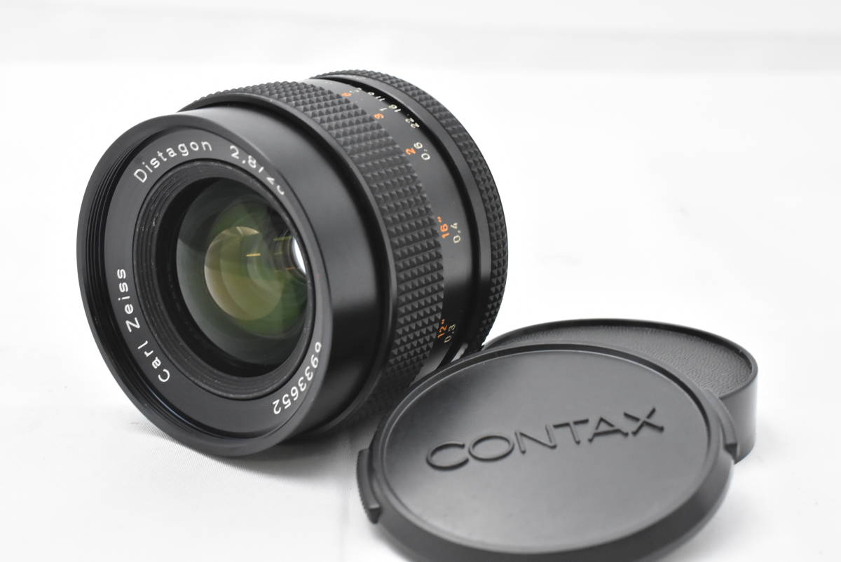 ★完動美品★contax コンタックス ディスタゴン 28mm f2.8 レンズ（t5917）