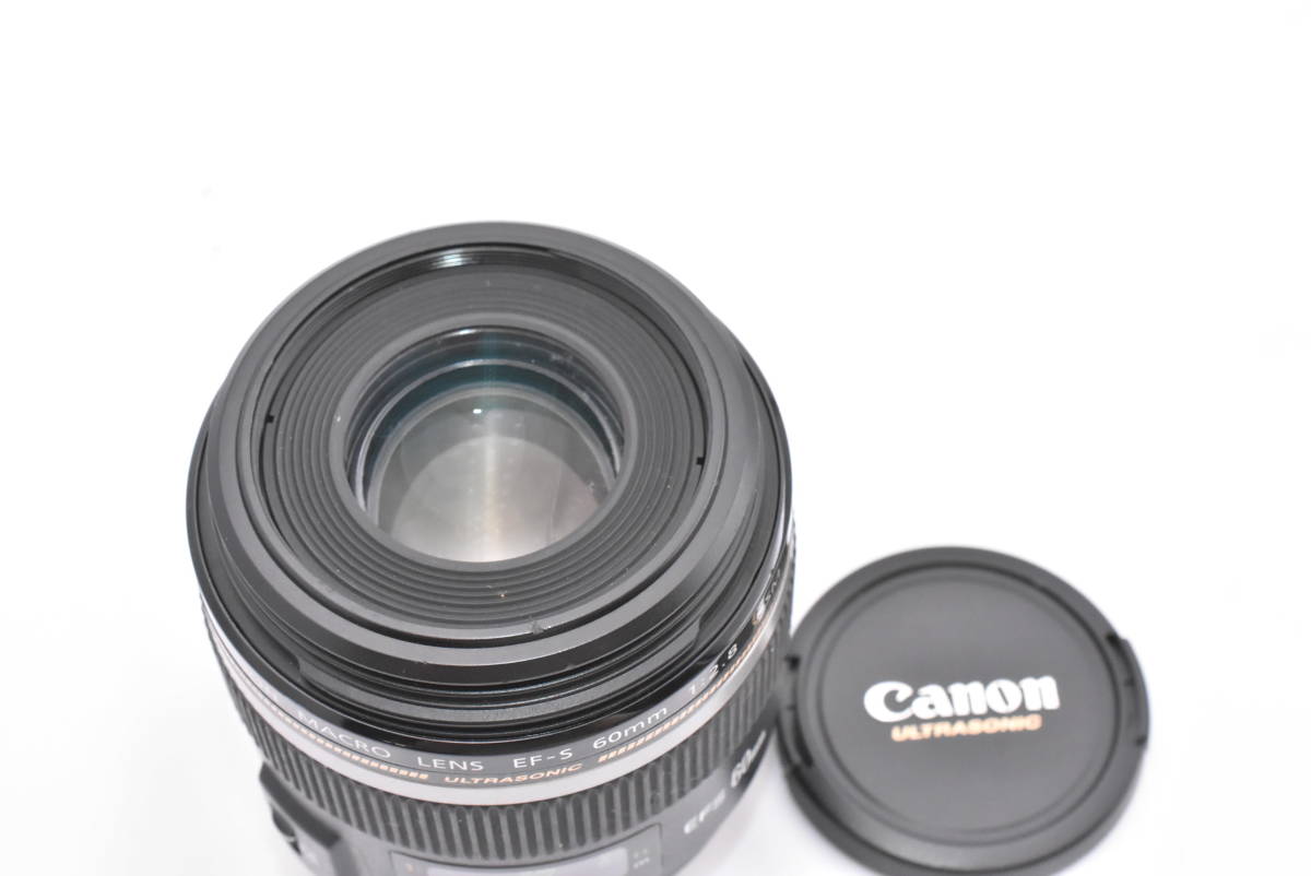 Canon キヤノン EF-S 60mm F2.8 USM MACRO マクロ レンズ (t6273)_画像9