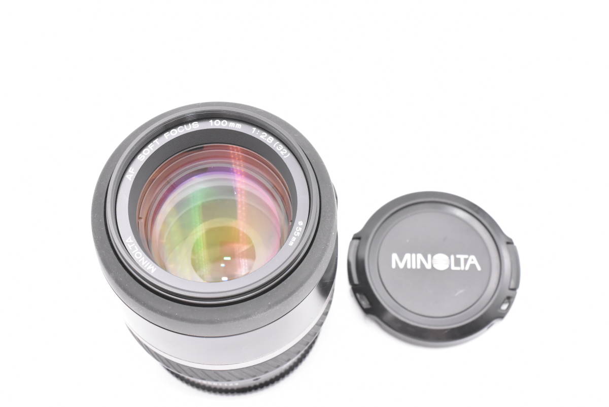 Minolta ミノルタ Minolta AF Soft Focus 100mm f2.8 ズームレンズ (t4612)_画像9