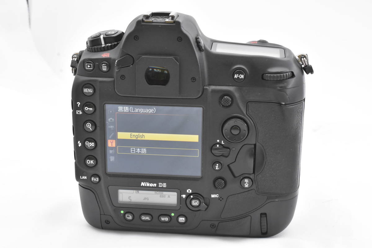 NIKON ニコン NIKON D5 CFタイプ シリアル 2504314 デジタル一眼レフカメラ (t6316)_画像6