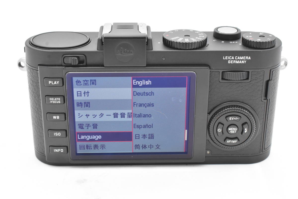 ショット数わずか1,402回！LEICA ライカ X2 Black ブラック コンパクトデジタルカメラ (t5993)_画像5