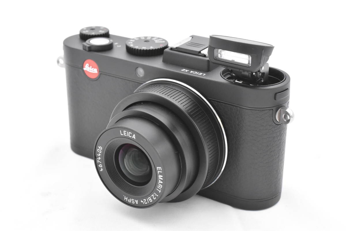 ショット数わずか1,402回！LEICA ライカ X2 Black ブラック コンパクトデジタルカメラ (t5993)_画像2