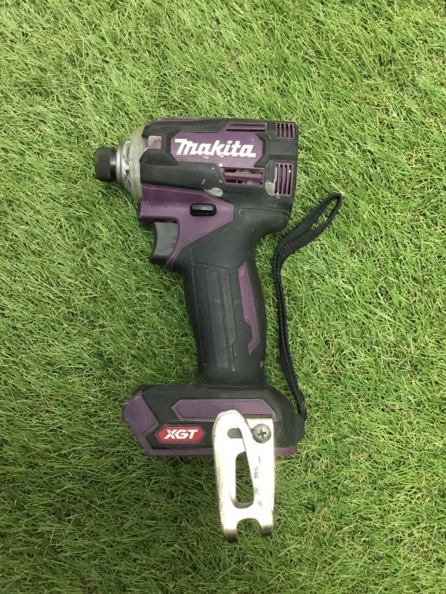 【中古品】★makita(マキタ) 40v充電式インパクトドライバ 本体のみ　TD001GRD IT7APQKQ7RRW