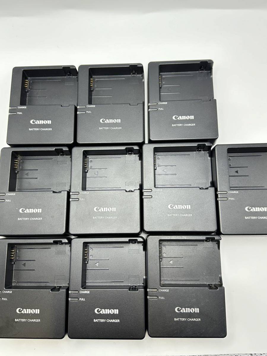 Canon キヤノン バッテリーチャージャー LC-E8 10台_画像1