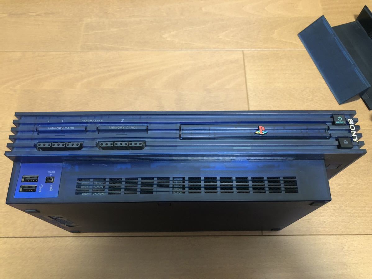 SONY PS2 PlayStation2 SCPH-37000 オーシャンブルー 動作確認済み _画像5