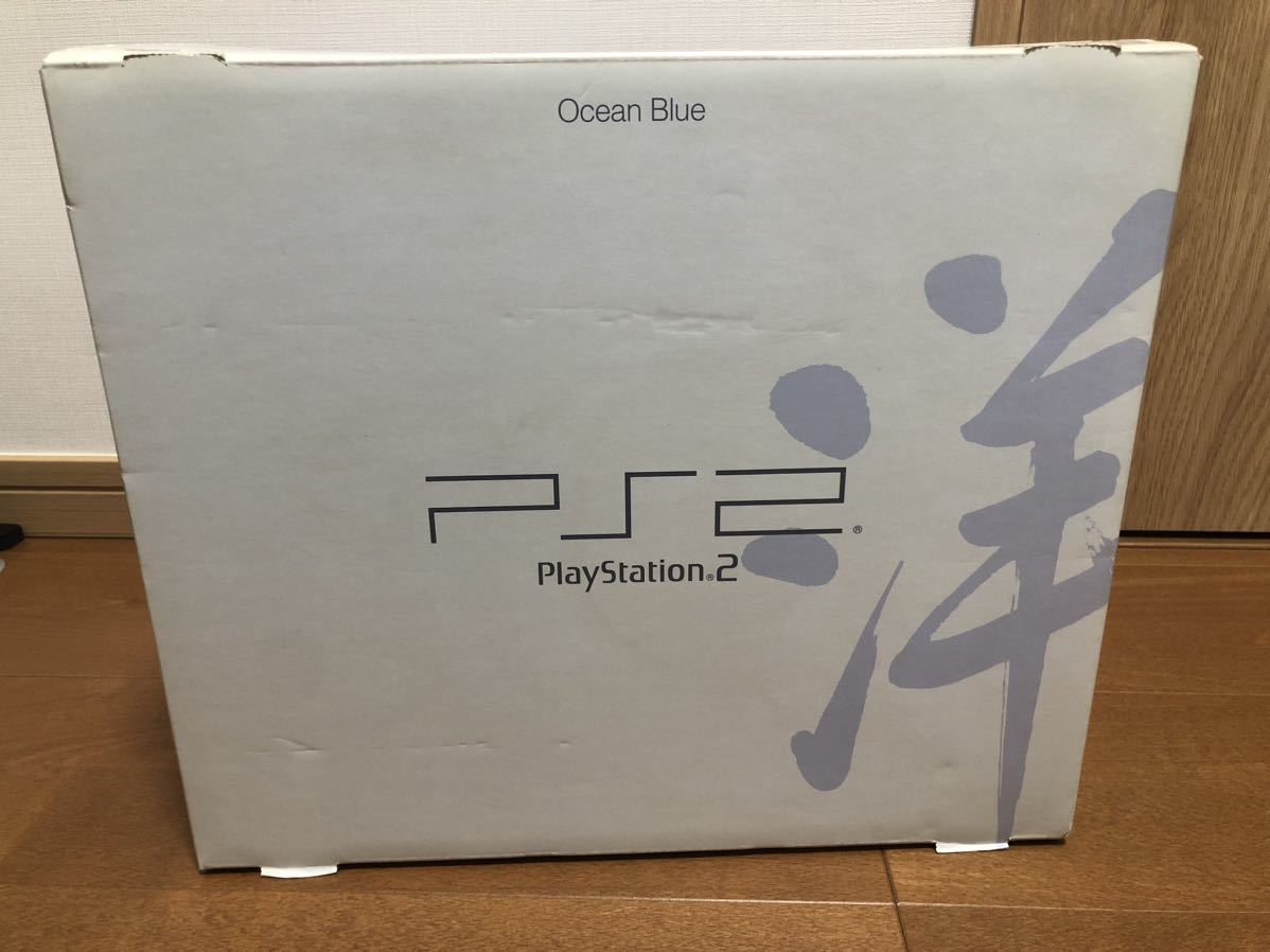 SONY PS2 PlayStation2 SCPH-37000 オーシャンブルー 動作確認済み _画像1