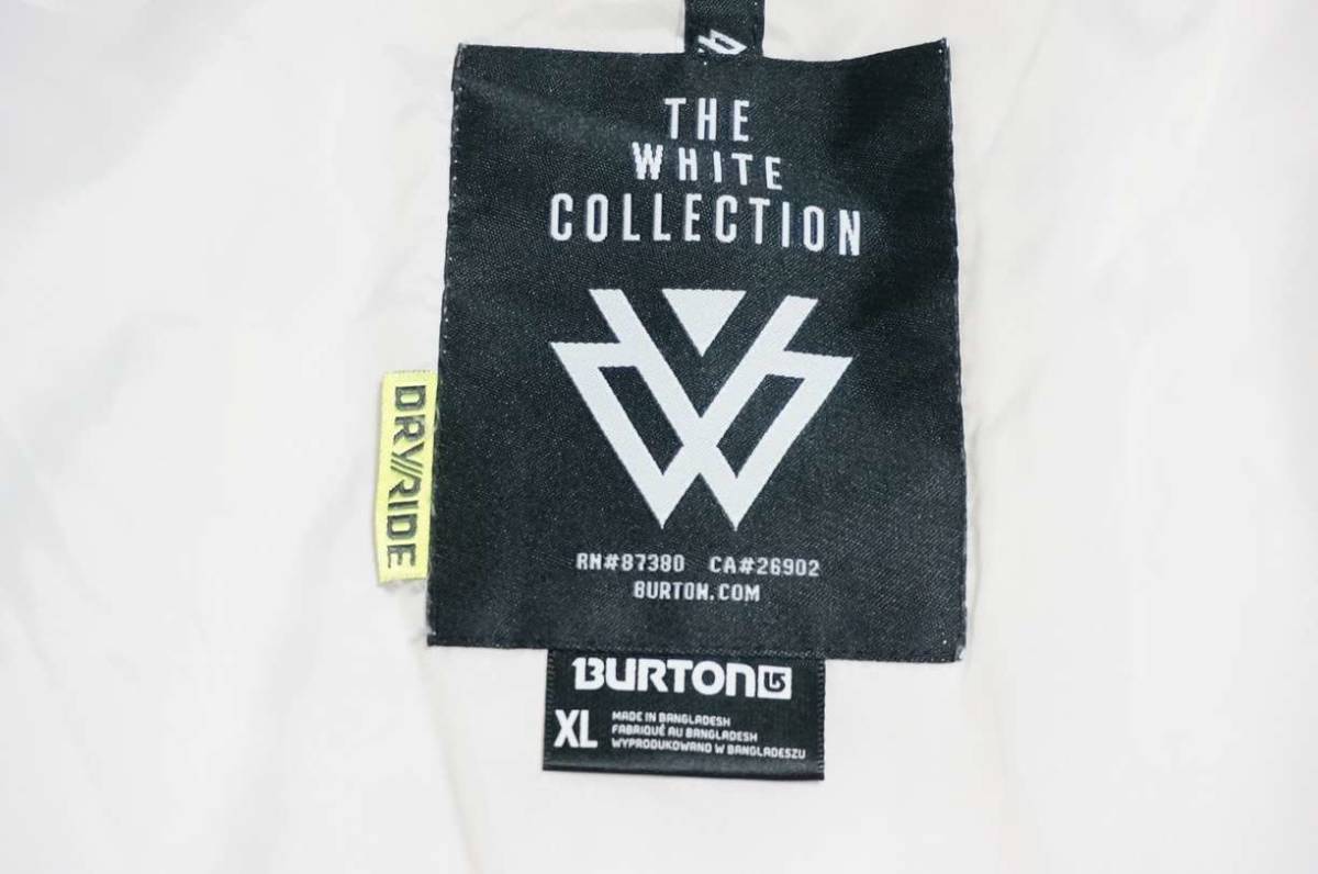 BURTON バートン The WHITE COLLECTION ホワイトコレクション BURTON バートン The WHITE COLLECTION ホワイトコレクション