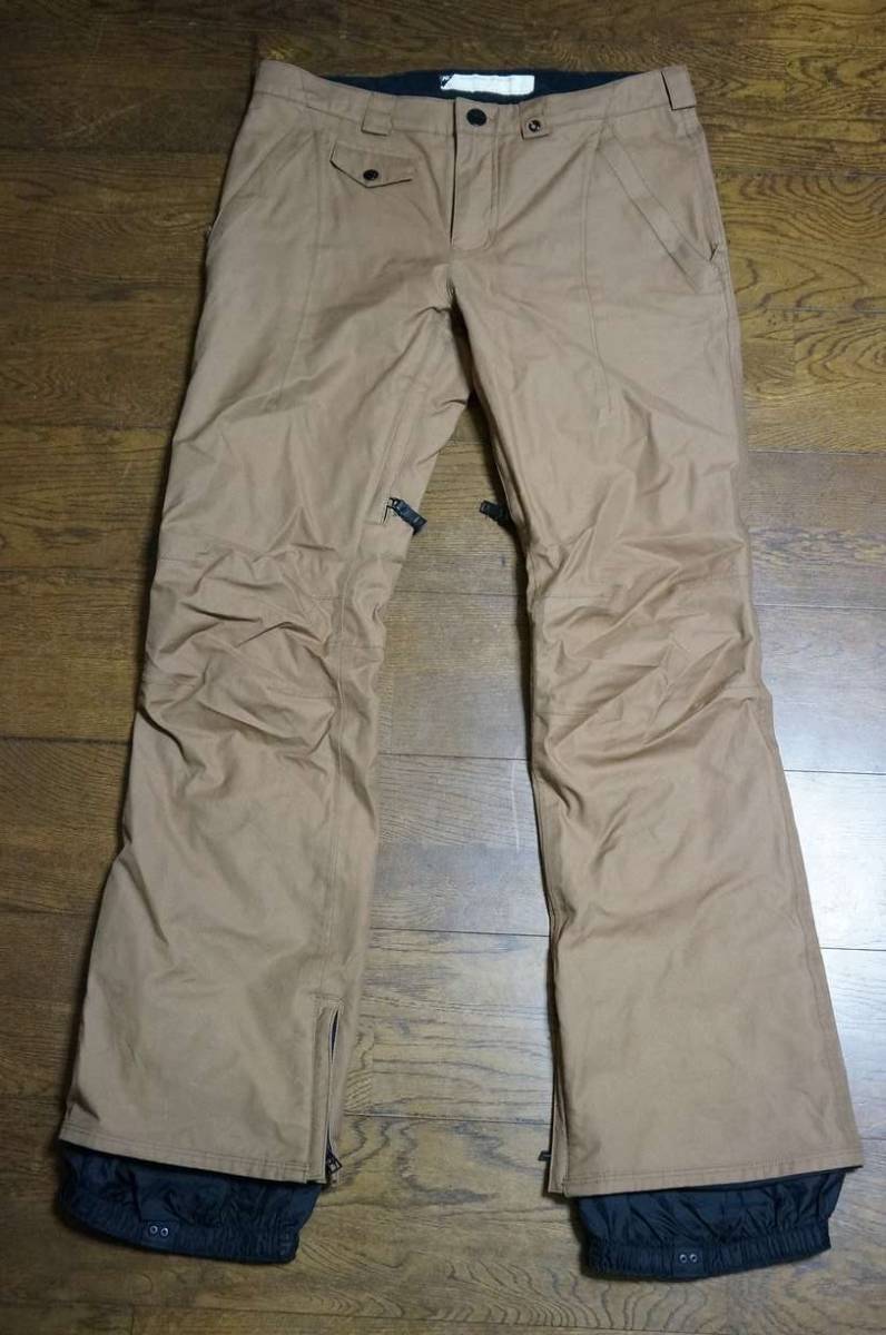 男性用 BURTON バートン スノーボードウエア ANALOG AG SYD SLIM CHINO PT アナログ スリムチノパンツ サイズM*REWvolcomsessions_画像1