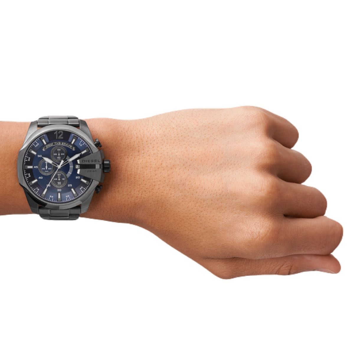 【DIESEL/ディーゼル】腕時計 ステンレス ブルー/シルバー 人気