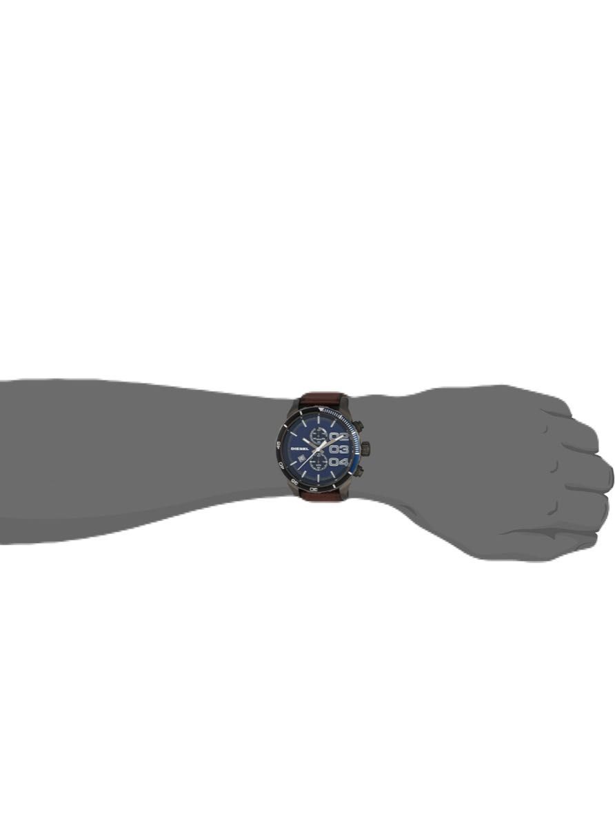 【DIESEL/ディーゼル】腕時計 アナログ レザー ブラウン 人気