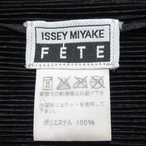 美品 ISSEY MIYAKE FETE プリーツ トップス サイズ2 Bibian 比比昂- イッセイミヤケフェット美品プリーツ