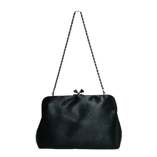  Tokyo i silver beautiful goods formal bag black black .1.2 ten thousand clutch bag pouch bulrush . ceremonial occasions party wedding type .IGIN *Y1