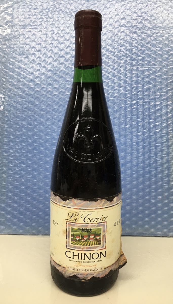 ★1円~ CHINON ROUGEL シノン ルージュ 1997 750ml 12% ワイン 果実酒 古酒 未開栓_画像1