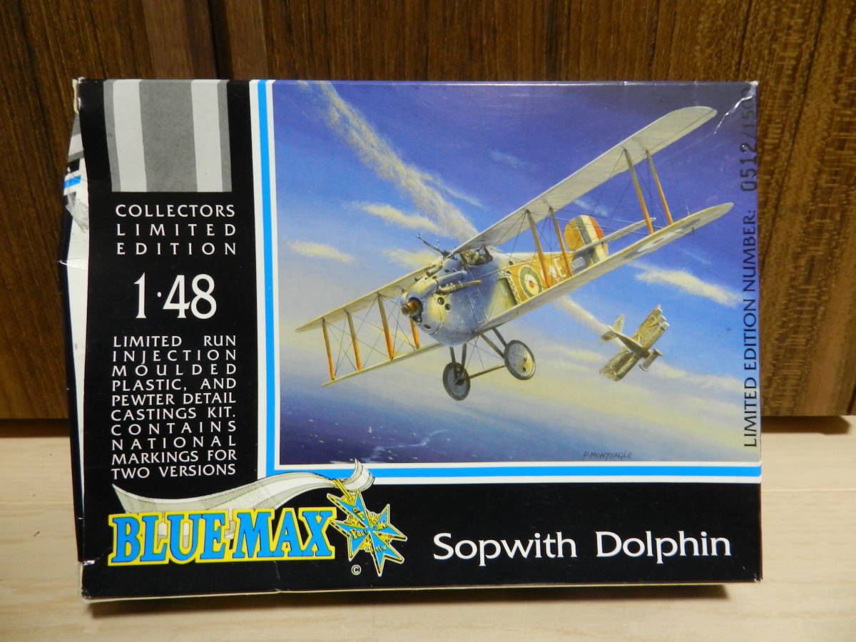 １／４８　Sopwith Dolphin(ソッピース・ドルフィン)　＜BLUE MAX＞　メタルパーツ使用・上級者向け_画像1